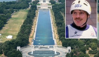 American Olympic canoeist indicted for alleged vandalism of Lincoln Memorial Reflecting Pool