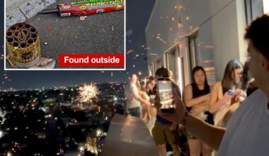 NYC high-rise pelted with illegal fireworks, sending tenants fleeing