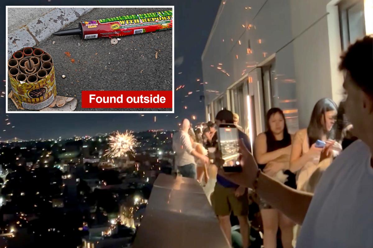 NYC high-rise pelted with illegal fireworks, sending tenants fleeing