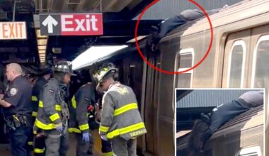 NYC girl, 16, hits beam during subway surfing stunt