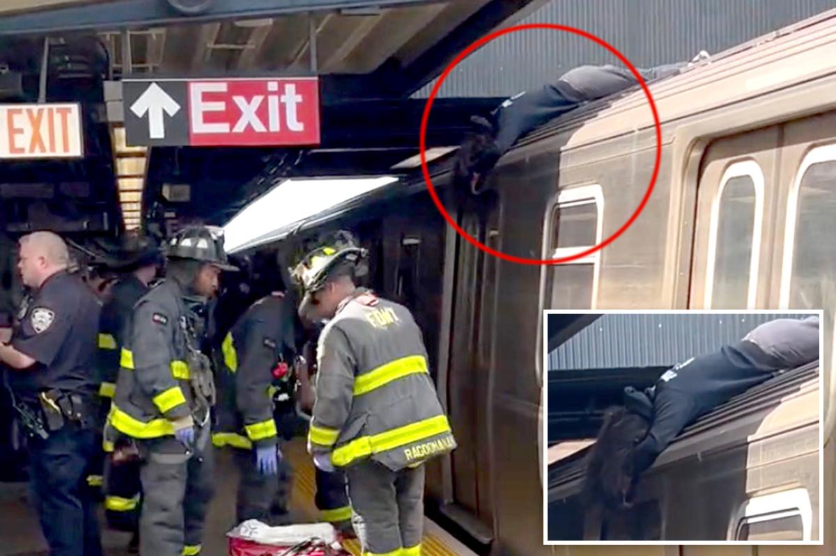 NYC girl, 16, hits beam during subway surfing stunt