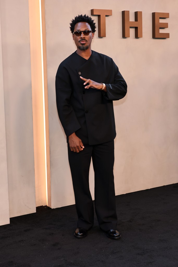 Corey Hawkins at the New York premiere of "The Odyssey"
