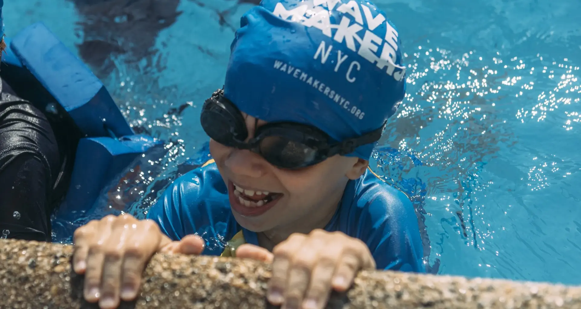 Wave Makers aims to one day teach every New York City second grader how to swim. Credit: Courtesy Asphalt Green