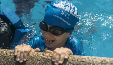 Wave Makers aims to one day teach every New York City second grader how to swim. Credit: Courtesy Asphalt Green