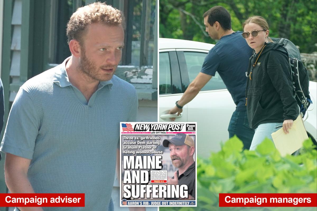 Accused rapist Graham Platner convenes crisis meetings with campaign brass as he holds 'livid' Dems hostage