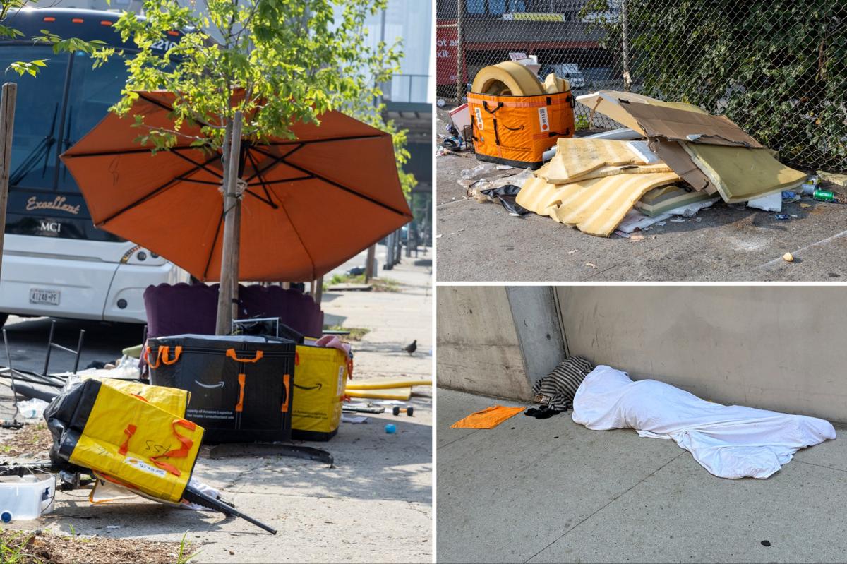 Javits Center convention-goers blame lefty leaders for blighted NYC shantytown: 'It's horrible'