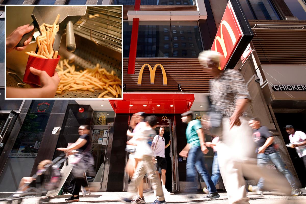 Woman sues NYC McDonald's over 'extremely' hot fries