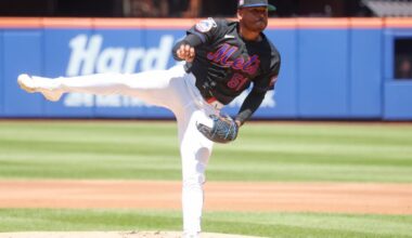 Freddy Peralta scratched from start with Mets trade likely coming