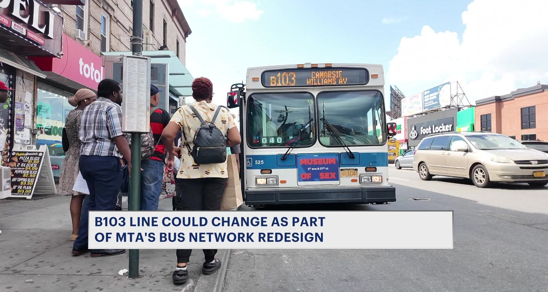 News 12 | Brooklyn | Proposed B103 Bus Changes Draw Skepticism From Some Brooklyn Riders