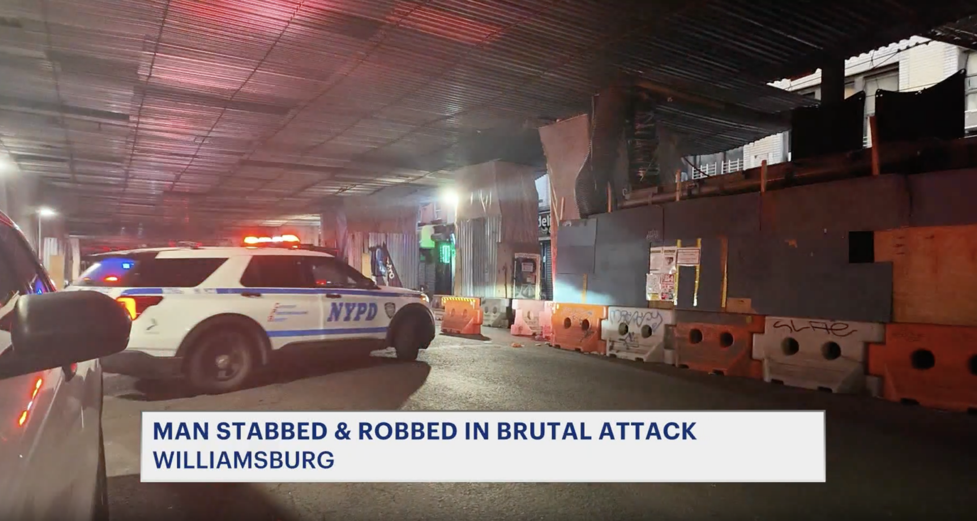 News 12 | Brooklyn | 2 Suspects Sought In Williamsburg Street Stabbing