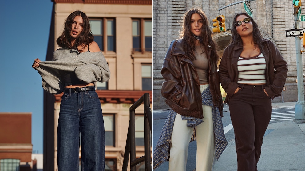 Abercrombie & Fitch celebrates its NYC origins with star-studded fall denim campaign