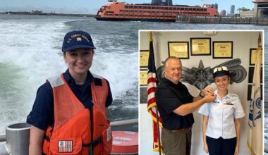 NYC father daughter duo patrol on Fourth of July