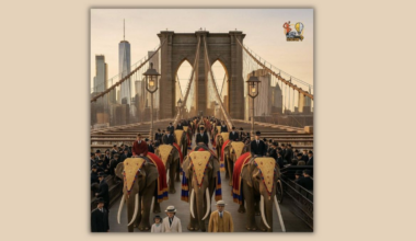 Did PT Barnum march 21 elephants across Brooklyn Bridge to prove it was safe?