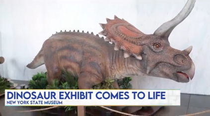 New dinosaur exhibit brings prehistoric adventure to New York State Museum