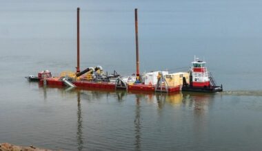PHOTO OF THE DAY: Water injection dredging moves ahead in Manhattan, Kansas