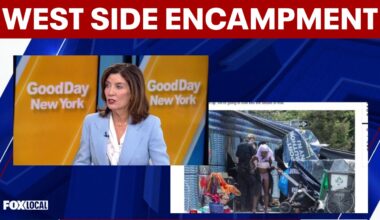 New York State is working with mayor on NYC homeless encampment: Gov. Hochul