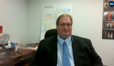 Dustin Czarny reacts to Trump's elections speech