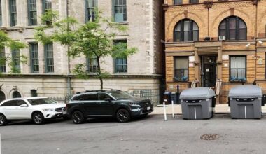 You won’t believe how many parking spaces in NYC will be converted into trash bin sites by 2031