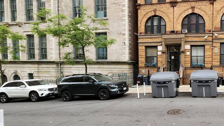 You won’t believe how many parking spaces in NYC will be converted into trash bin sites by 2031