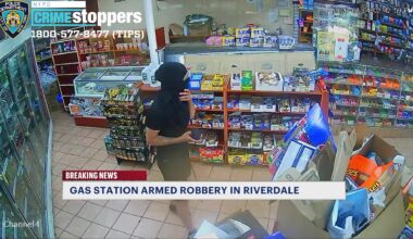News 12 | Brooklyn | Police Search For Man Behind Gunpoint Robbery Inside Riverdale Gas Station