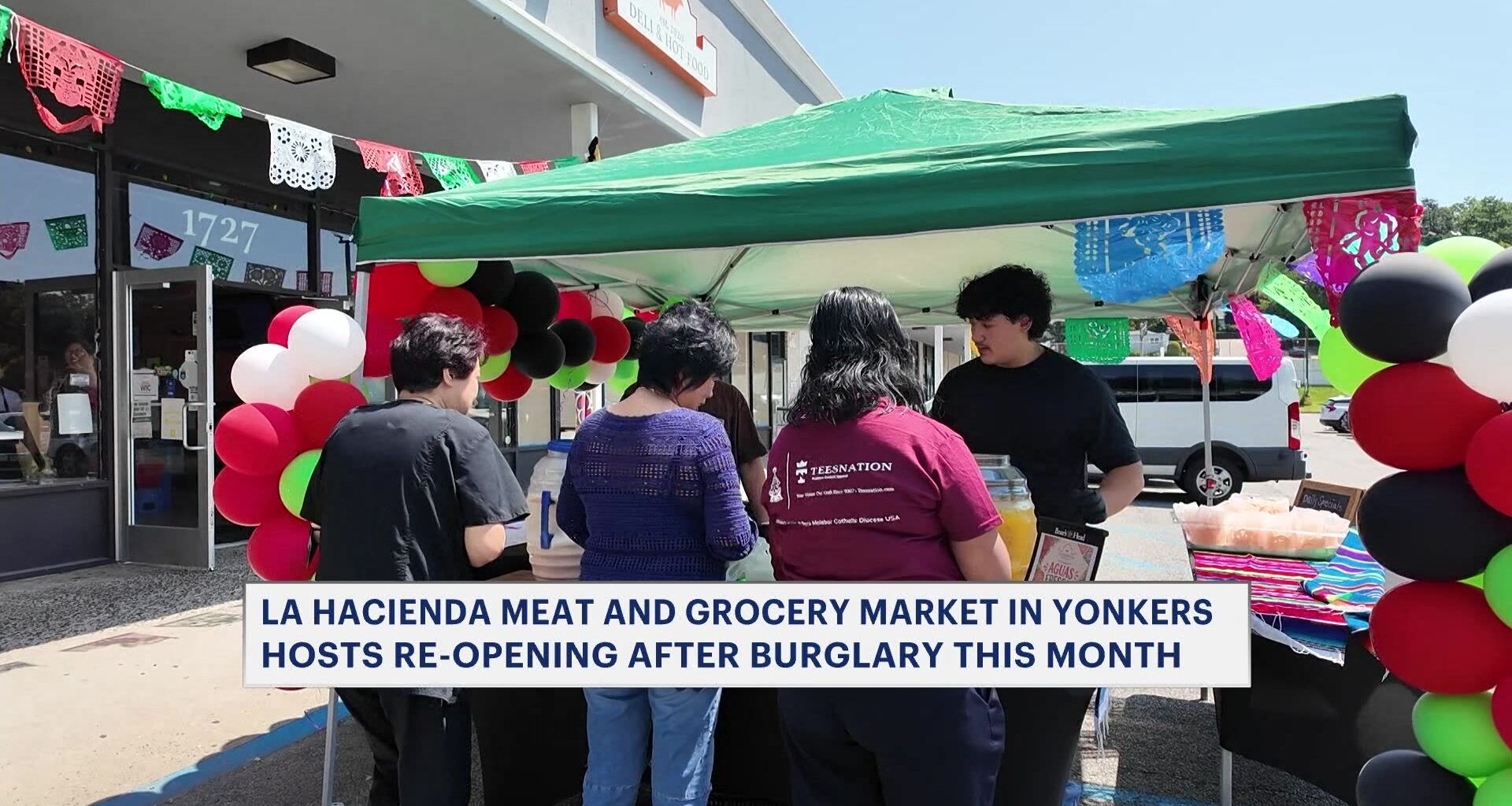 News 12 | Westchester | Beloved Yonkers Market Reopens With Community Appreciation After Burglary
