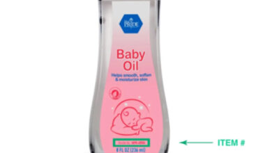 Baby oil sold across the New York tri-state area recalled over cap flaw that can turn deadly