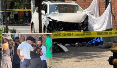 Woman, 80, killed after driver plows Lexus down Brooklyn sidewalk