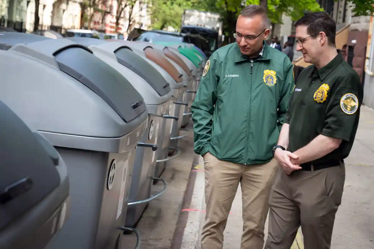 On-street “Empire Bins”