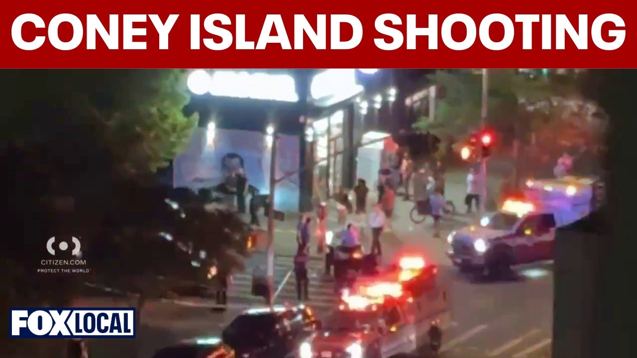 Search for gunman who shot 8 people at barbecue in Coney Island