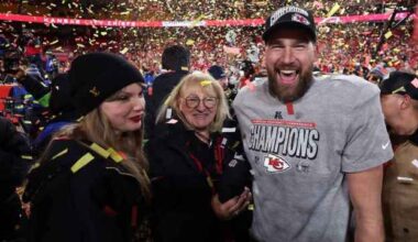 Travis Kelce’s Mom Donna’s NYC Arrival Signals the Wedding Weekend Is Underway