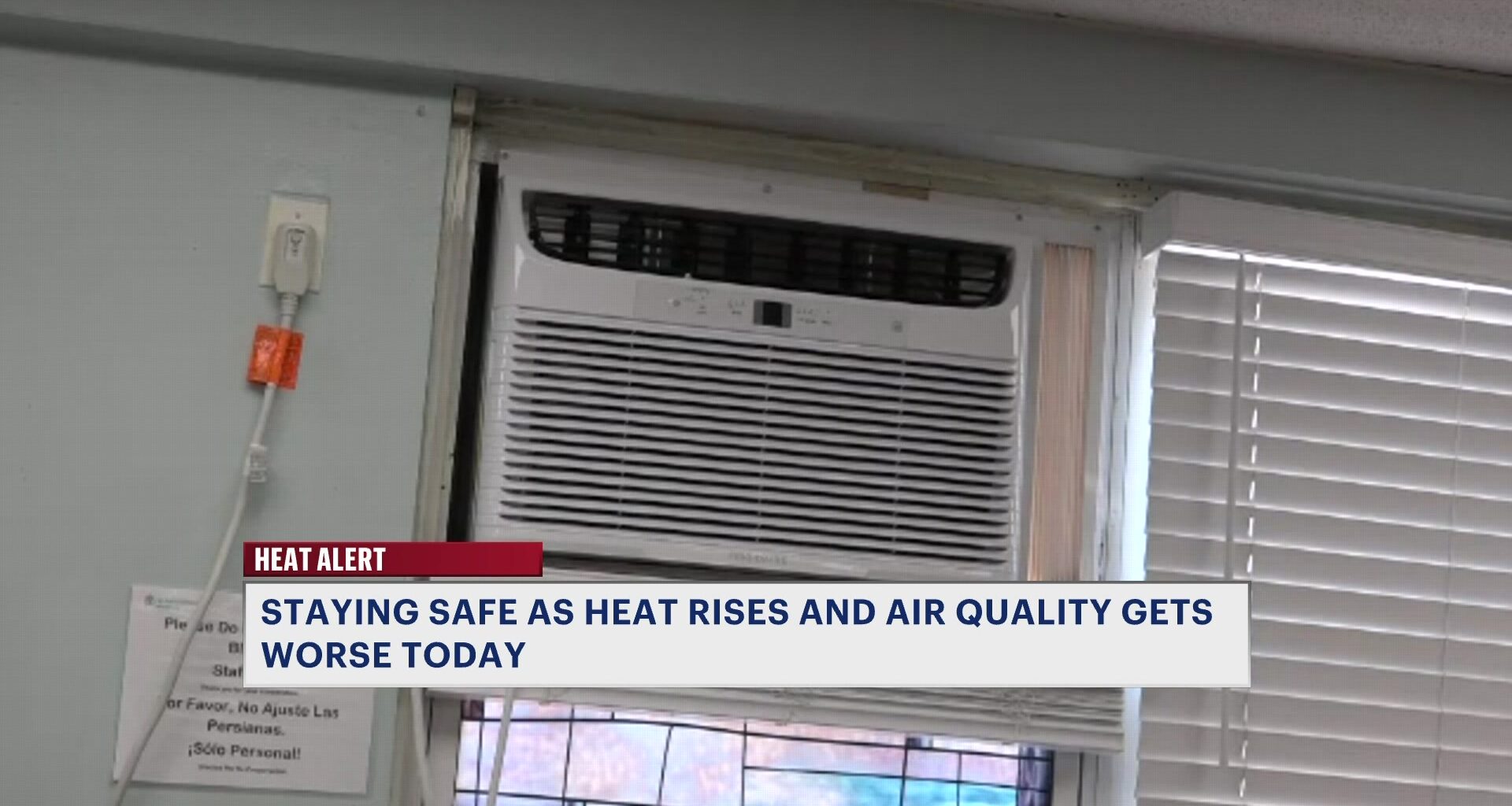 News 12 | Brooklyn | Dangerous Heat Possible Wildfire Smoke Create Two Concerns For New Yorkers