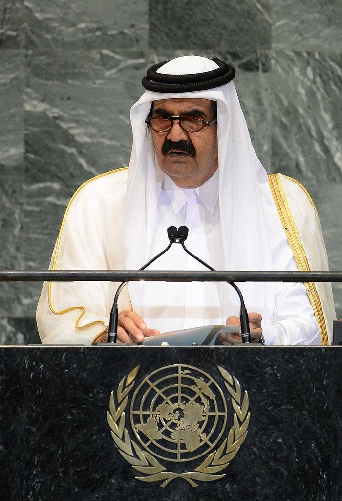 His Highness Sheikh Hamad bin Khalifa Al Thani, died aged 74
