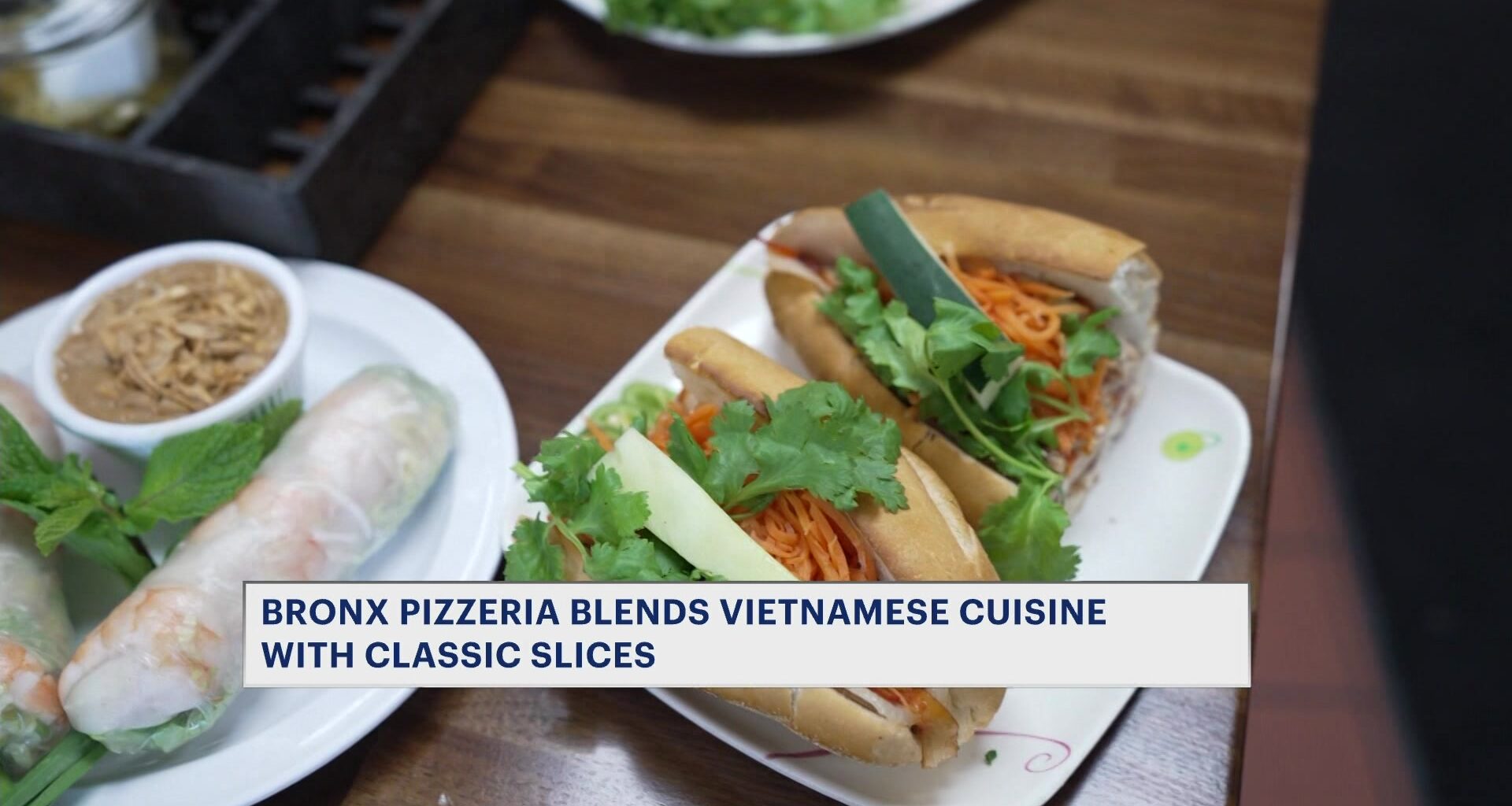 News 12 | Bronx | Bronx Pizzeria Blends Vietnamese Cuisine With Classic Slices