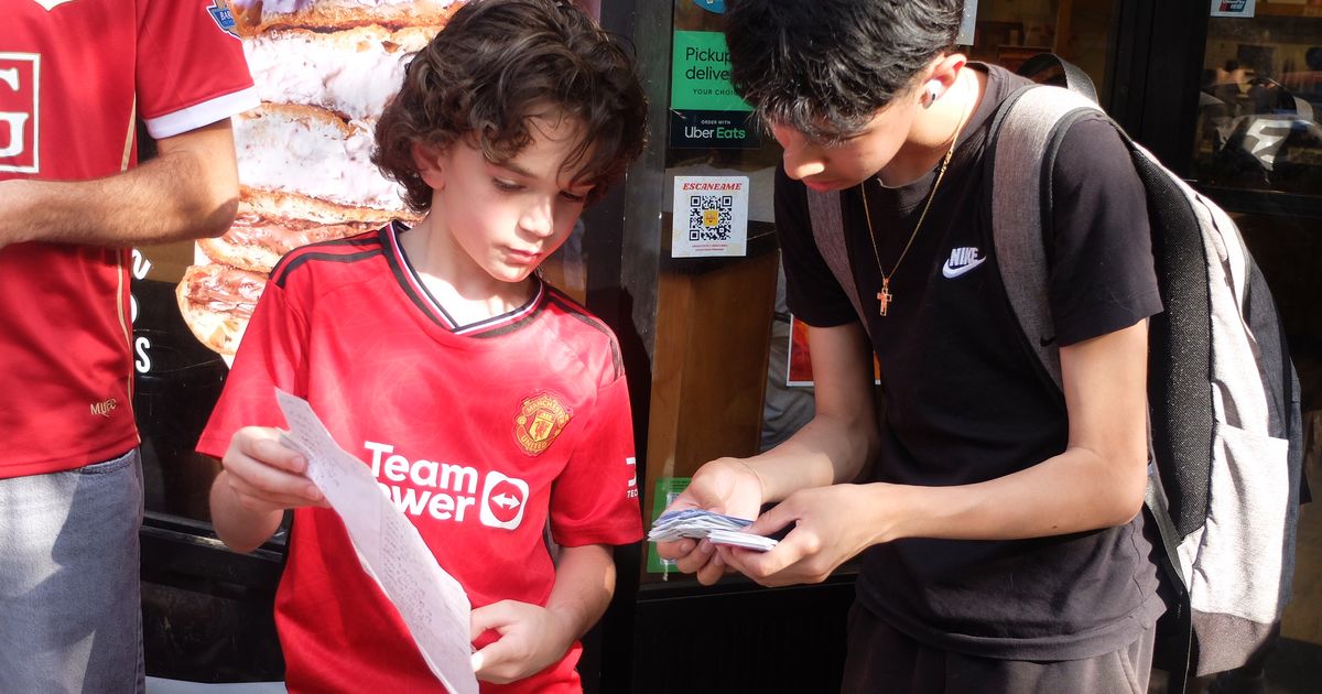 The World Cup of Panini Stickers at a Queens Meetup