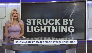 News 12 | Brooklyn | Lightning Strike Sparks House Fire In East Flatbush