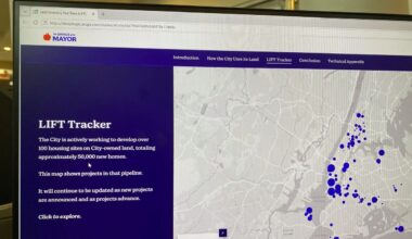 The LIFT Tracker maps projects expected to create more than 50,000 homes and other community amenities across the five boroughs. (Spectrum News NY1)