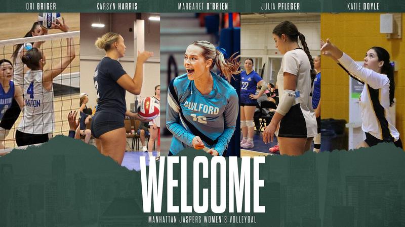 Women's Volleyball Adds Five Newcomers Ahead of 2026 Season