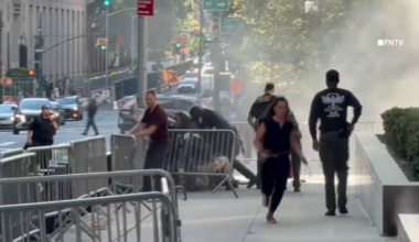 Smoke device set off at 26 Federal Plaza – NBC New York