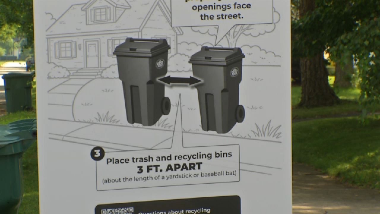 Garbage cans
