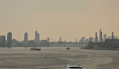 Canada wildfire smoke pushing down to NY area this week, NWS warns
