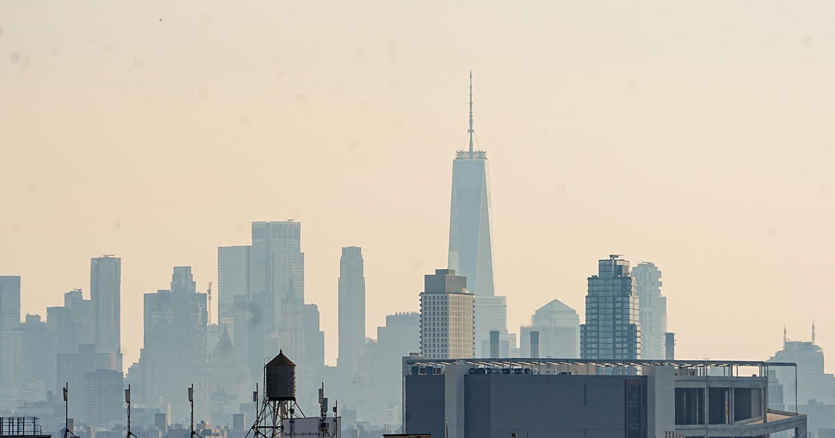 Air quality alert for New York City area due to wildfire smoke from Canada