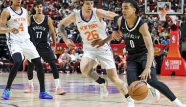 Brooklyn Nets smoke New York Knicks in Las Vegas Opener 91-65