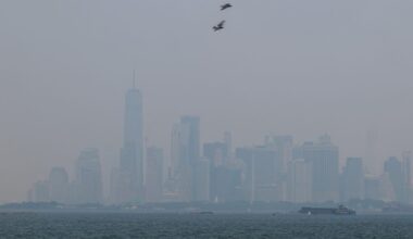 Where are the wildfires right now in Canada? Map, latest on NYC air quality