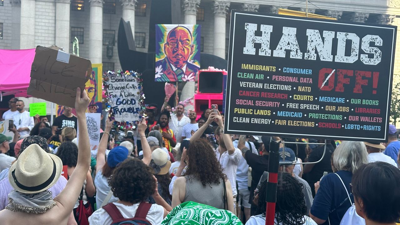 Foley Square rally honors John Lewis