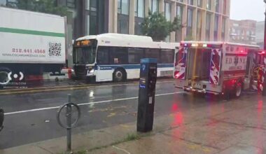 15 hospitalized after MTA bus collides with tractor-trailer in Brooklyn, FDNY says