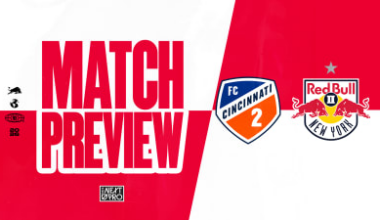 MATCH PREVIEW: Red Bull New York II Travel to Scudamore Field at NKU Soccer Stadium to Face FC Cincinnati 2 on Sunday, July 5