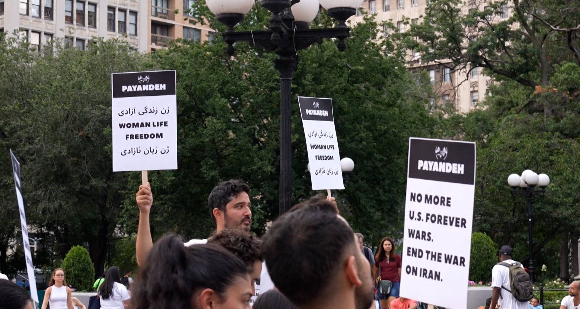 Antiwar Rally in NYC Organized by Iranian Diaspora