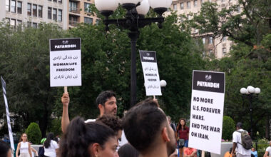 Antiwar Rally in NYC Organized by Iranian Diaspora
