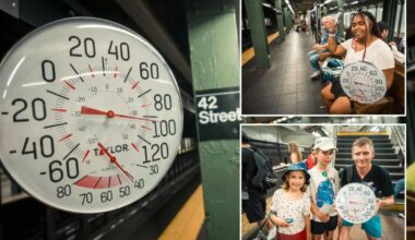 Feels-like temps hit 108 F in subway under heat dome