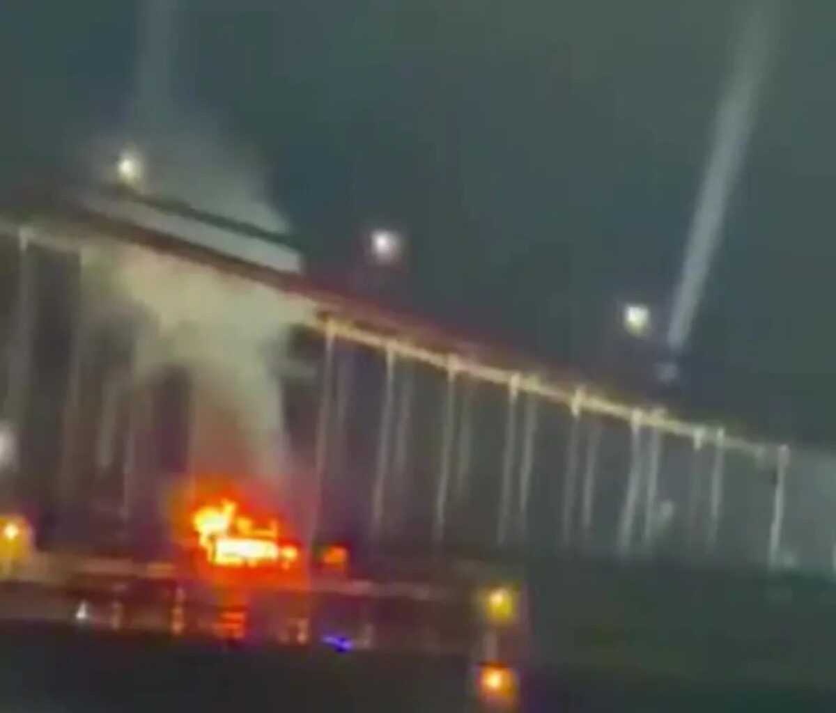 Brooklyn Bridge Burns as Fire Breaks Out During Fourth of July Fireworks Display